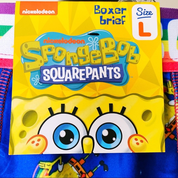 Crazy Boxer Spongebob Imagination Rainbow Boxers - Picture 2 of 8